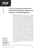 Download Lower Extremity Functional Scale by Meemo Aouni SN36402679 doc pdf
