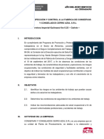 Informe de Inspección y Control A La Fabrica de Conservas y Congelados Cerro Azul S