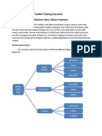 Part 1 Self-Assessed Toolkit Training Exercises Business Idea: Library Espresso