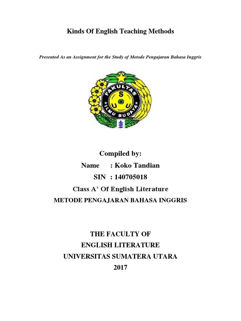 Methods of English Teaching MID SEMESTER | PDF | Second Language ...
