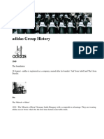 Adidas Group History