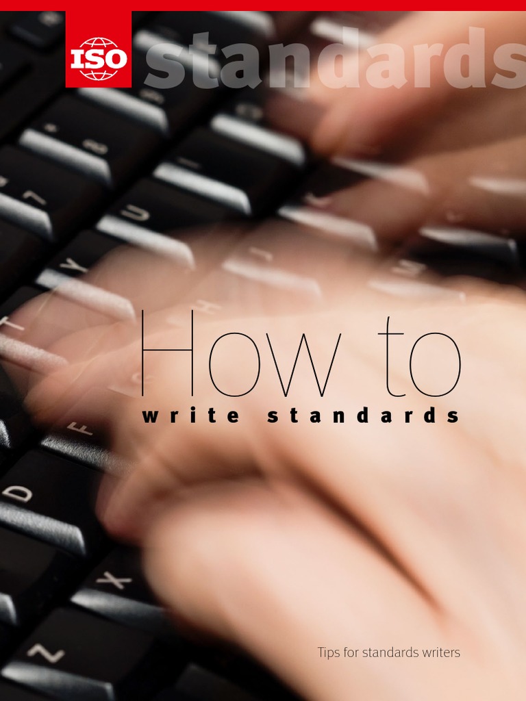 How To Write Standards | PDF | International Organization For ...