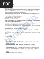 ServiceNow Sample Resume 3