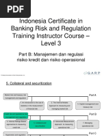 Indonesia Certificate in Banking Risk and Regulation Training Instructor Course - Level 3