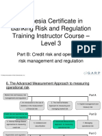 Indonesia Certificate in Banking Risk and Regulation Training Instructor Course - Level 3