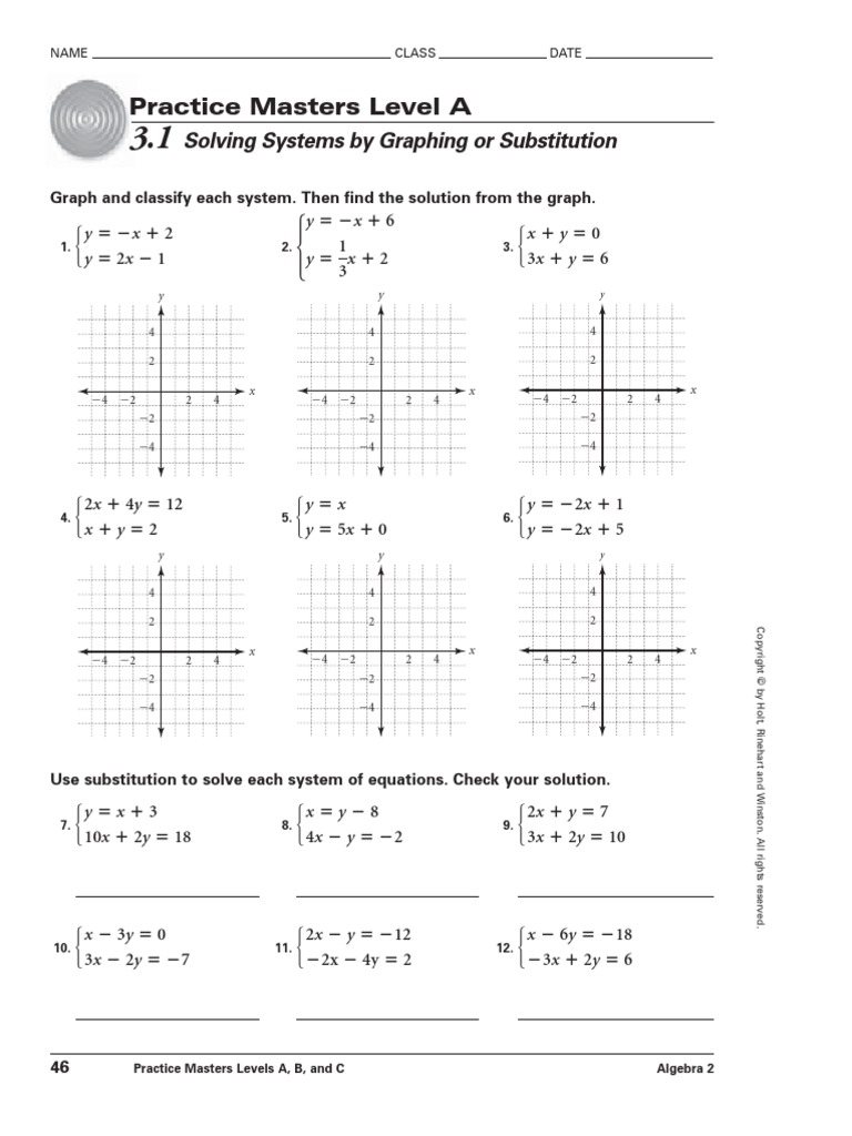 Chapter 20 Worksheets  PDF  Algebra  Teaching Mathematics Regarding Systems Of Linear Inequalities Worksheet