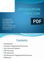 L T Organization Structure