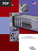 Catalogue: Transmission Network Access Solutions