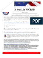 This Week in MCFP 20 Aug 2010