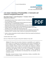 Sustainability: The Justice Dimension of Sustainability: A Systematic and General Conceptual Framework