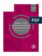 Animal Welfare and The Intensification of Animal Production: An Alternative Interpretation