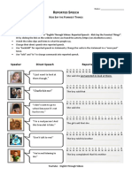 English Through Videos Reported Speech Worksheet PDF