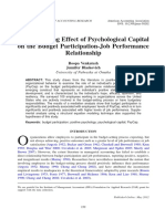 Venkatesh, Roopa Blaskovich, Jennifer - The Mediating Effect of Psychological Capital On The Budget Partic