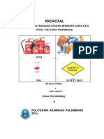 Proposal Pengamatan k3 Di Hotel