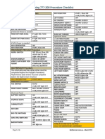 B777 200 Checklist PDF