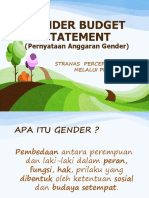 Gender Budget Statement