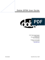 SFRA User Guide