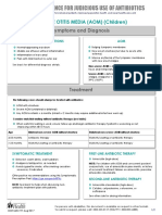 Guidance for Judicious Antibiotic Use in Acute Otitis Media