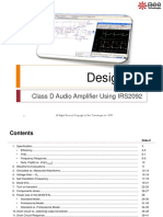 Design Kit: Class D Audio Amplifier Using IRS2092