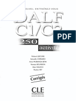 DALF C1-C2 - 250 Activites (Corriges)
