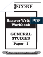 Score: Answer Writing Workbook Answer Writing Workbook