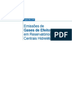 Emissões de gases de efeito estufa por reservatórios de hidrelétricas