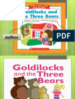 Goldilocks and The 3 Bears