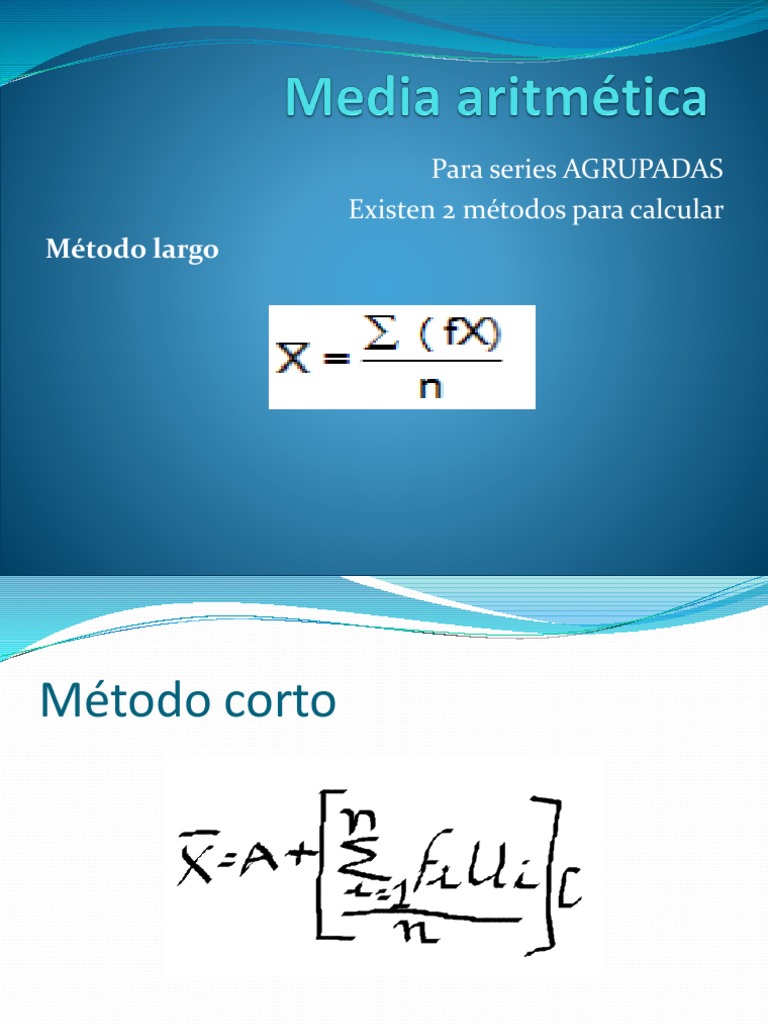 Media Aritmética PDF