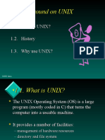 Background On UNIX