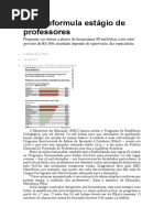 MEC Reformula Estágio de Professores. Pagará 400 Reais.