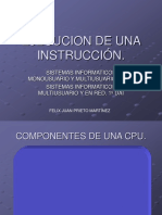 Ejecucion de Una Instruccion[1]