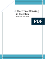 Status of Electronic Banking in Pakistan: A Review of Literature