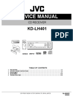 Service Manual: KD-LH401