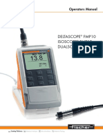 Deltascope FMP10 Isoscope FMP10 Dualscope FMP20: Operators Manual