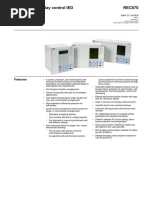 REC670 Bay Control IED: Features