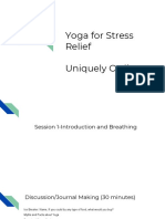 Uo Yoga Session 1 Outline
