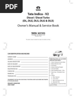 Tata Indica - V2: Owner's Manual & Service Book