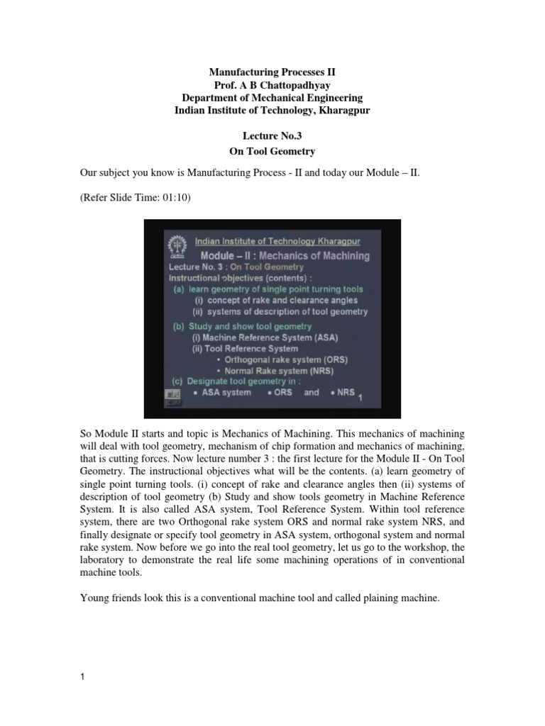 Lec 3 Pdf Machining Grinding Abrasive Cutting