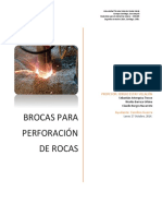 02 Brocas para Perforación de Rocas