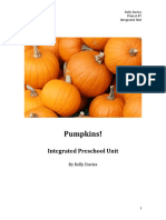 Pumpkins!: Integrated Preschool Unit