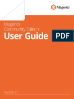 Magento Community Edition 2.1 User Guide PDF