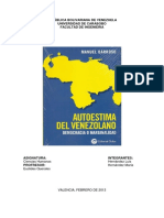 Autoestima Del Venezolano 