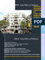 Casa Mila Pedrera Taller 3