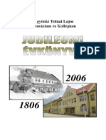 TLG Jubileumi Evkonyv 1806 2006