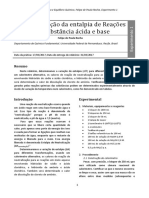 Relatório Felipe de Paula Rocha - Experimento 1 - Química Experimental L2