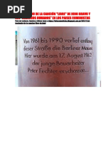 EL TRASFONDO DE LA CANCIÓN "LIBRE" DE NINO BRAVO Y LOS “DERECHOS HUMANOS” EN LOS PAISES COMUNISTAS