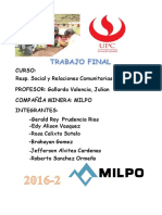 Trabajo Final Milpo Rosita