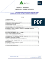 Especificaciones técnicas de materiales y equipos para red primaria en Morococha