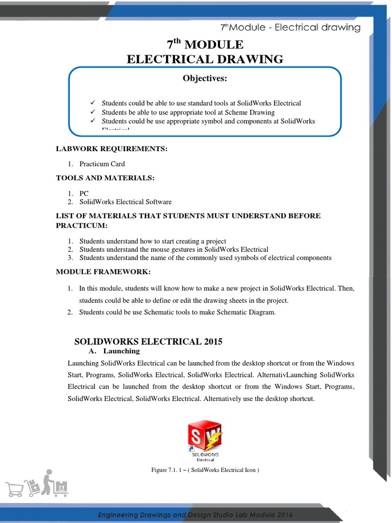 7 Electrical Drawing: Objectives | PDF | Electric Current | Capacitor