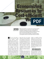 Economizing Resources by Cost-Efficient Weaving: Fritz Legler